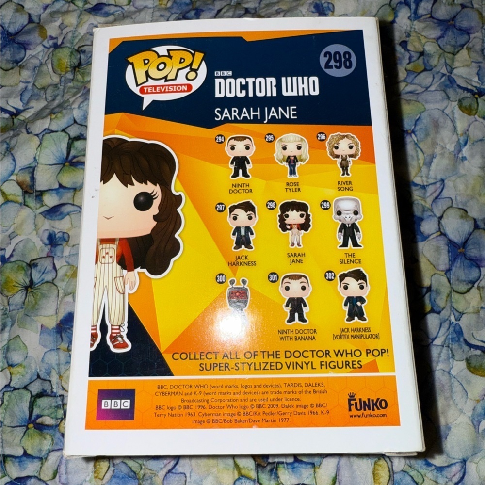 Funko Pop Doctor Who - Sarah Jane Vinyl Figure - Picture 3 of 8